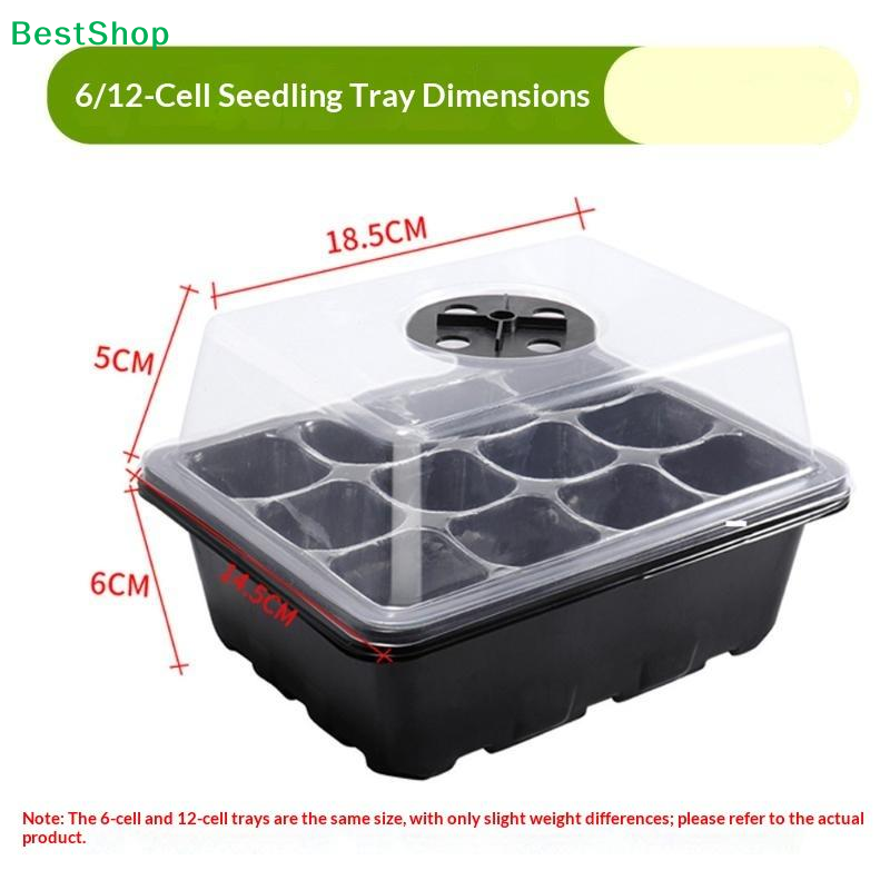 6/12-Cell Home Seed Starter Tr - Humidity Dome Kit review and price