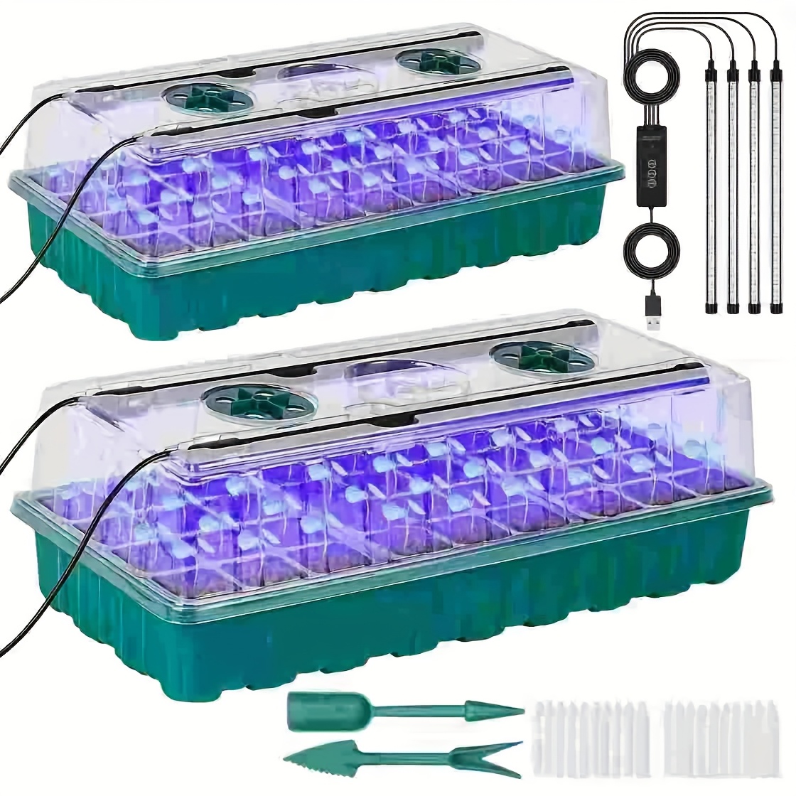 72-Cell Seed Starter Tray with - Humidity Dome Kit review and price