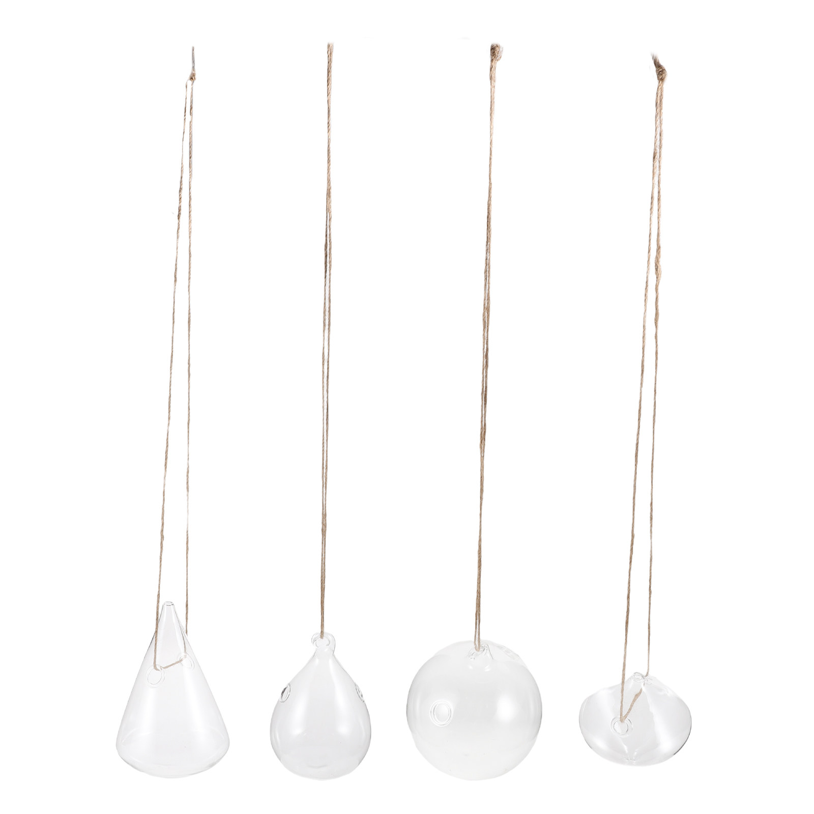 4Pcs Glass Hanging Planters Hy - Propagation Station Vase review and price