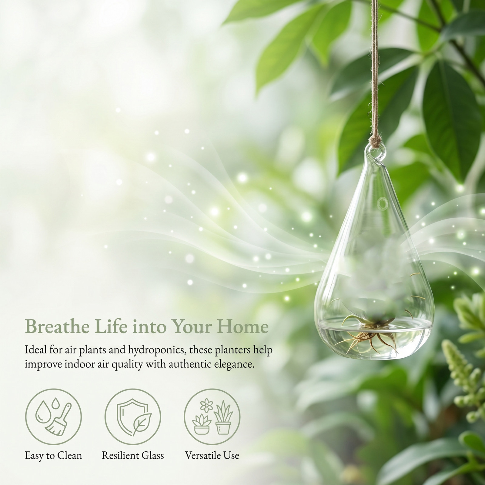 4Pcs Glass Hanging Planters Hy - Propagation Station Vase review and price